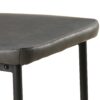 Dining Chairs Living Room Chair Modern Kitchen Armless Side Chair With Metal Legs (Set of 4) - Dark Gray - Image 14