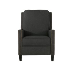Wide Manual Standard Recliner - Dark Gray