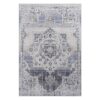 Payas - 2' X 3' Medallion Area Rug - Cream / Blue - Image 9