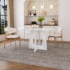 Round Dining Table For 4 - White - Image 14