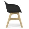 Kona - Outdoor Dining Chair In Plastic (Set of 2) - Black - Image 2