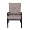Modern Dining Chair With Back And Seat Cushion (Set of 2) - Antique Bronze - Image 6