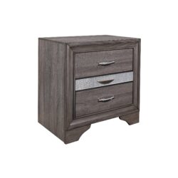 Ryder - Sparkle Nightstand - Gray
