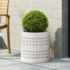 Durable Cube Planter - Antique White - Image 5