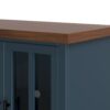 Nantucket - TV Stand Console For TVs Up To 100" - Blue Denim, Whiskey - Image 10