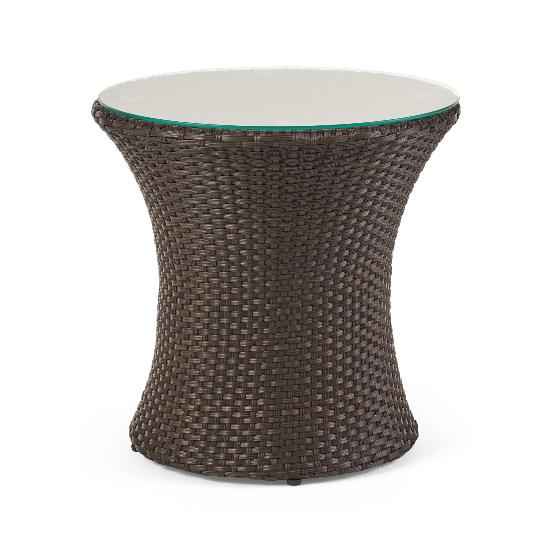 Kono - 3 Pieces Chat Set Outdoor Furniture - Brown / Beige - Image 10