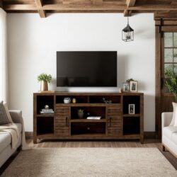 Sausalito - TV Stand Console For TVs Up To 85" - Whiskey