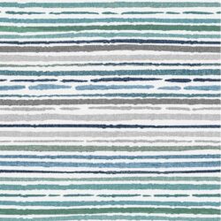 Sphinx - Indoor & Outdoor Washable Non - Slip Accent Rug, Elegant Design- Beige / Blue