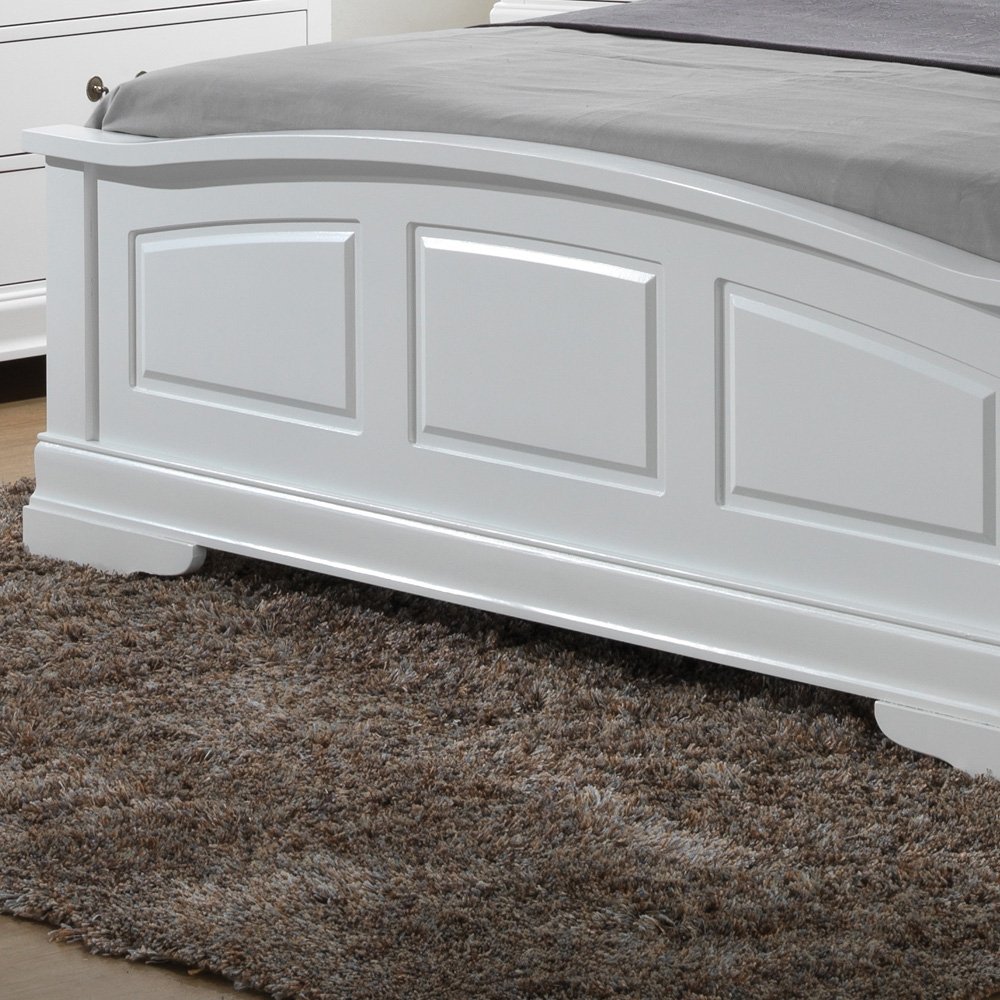 King Elegant Bed - White - Image 5
