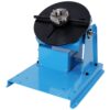 Portable Rotary Welding Positioner With 3 Jaw Lathe Chuck, 0 - 90° Turntable - Blue - Image 9