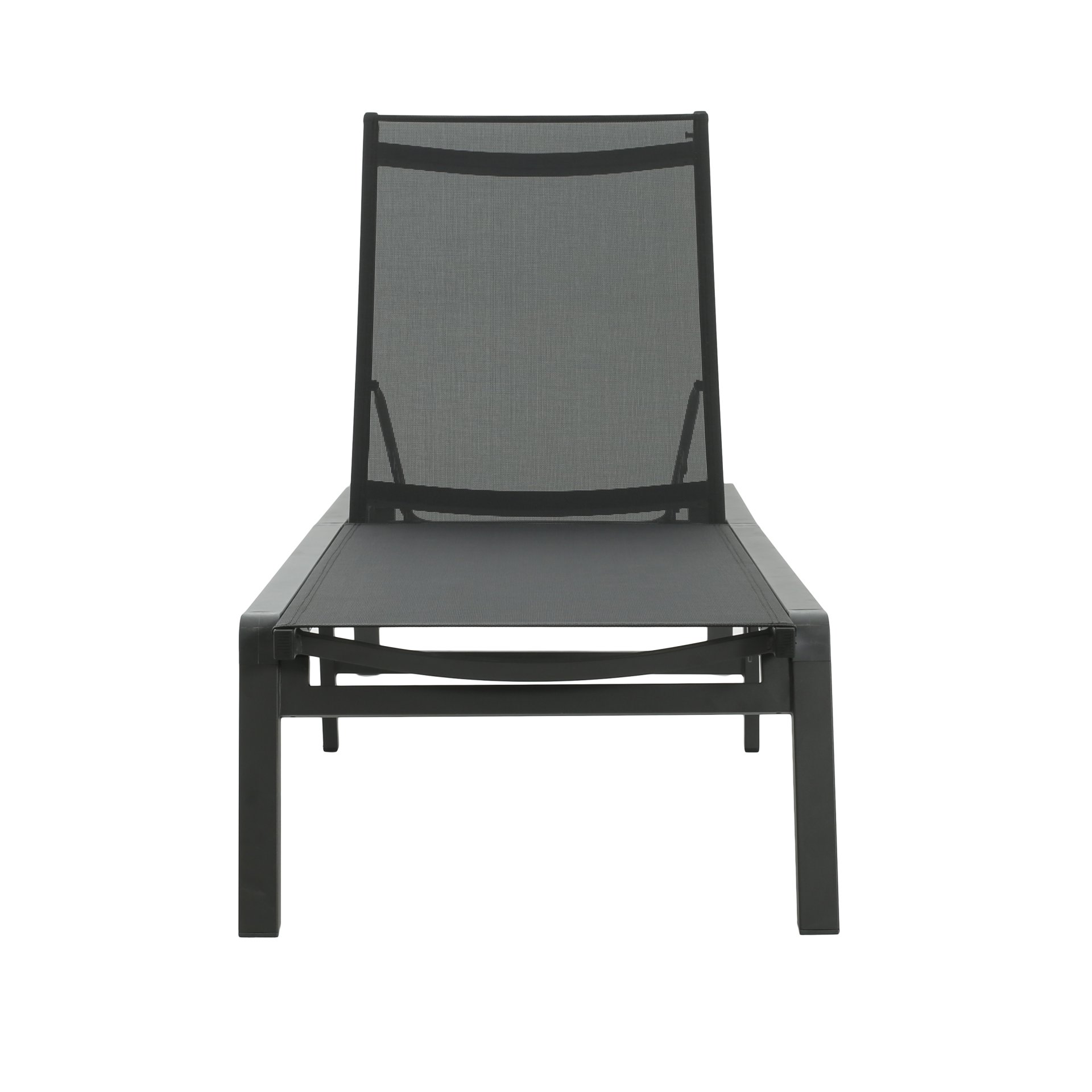Westport - Outdoor Folding Lounge (Set of 2) - Black - Image 6