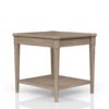 End Table With Storage Drawer - Sand - Image 3