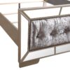 Full Bed Modern - Silver Champagne - Image 5