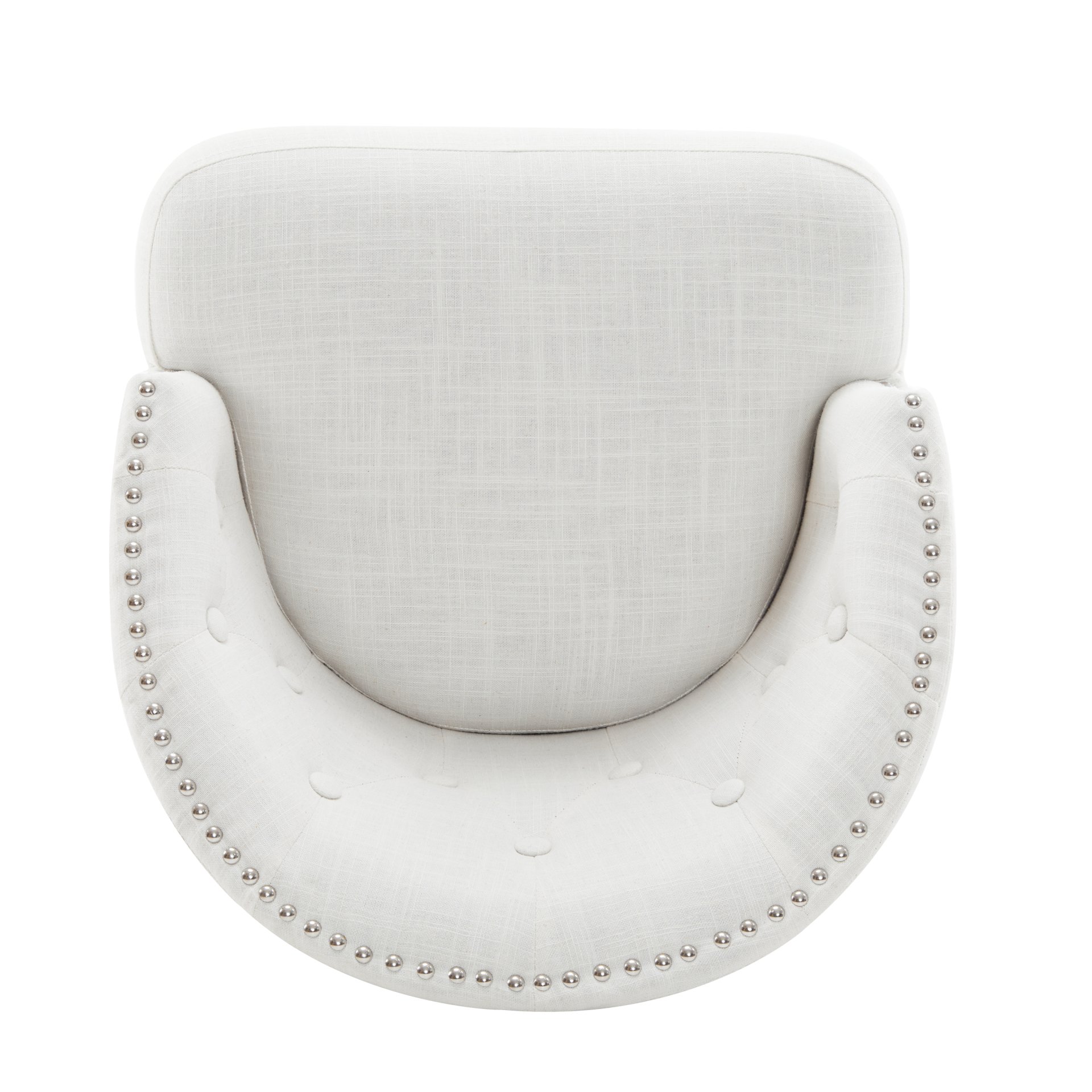 Swivel Counter Stools (Set of 2), Upholstered Counter Height Bar Stools With Solid Rubber Wood Frame, Backrest, Footrest, Armless Barstools For Home Bar, Kitchen Counter - Black / Beige - Image 14