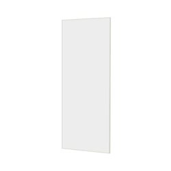 Modern Full Length Mirror With High Definition Shatter Proof Glass And Aluminum Alloy Frame - White