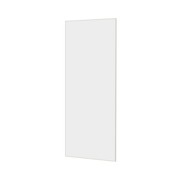 Modern Full Length Mirror With High Definition Shatter Proof Glass And Aluminum Alloy Frame - White