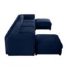 Modular Sectional Sofa With Storage Extra Large U Shaped Couch - Blue - Image 15