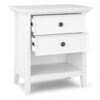 Amherst - Bedside Table - White - Image 3