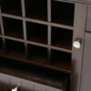 Bedford - Sideboard Buffet And Wine Rack - Dark Tobacco Brown - Image 6