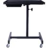 Adjustable Tear Down Work Table With Drawer For Garages, Repair Shops, And Diy, Portable, (4) 2.5" Swivel Casters, 220 Pound Capacity, Rubber Corners, Heavy Duty Steel - Black - Image 15