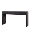 Modern Console Table With 4 Drawers, Entryway Table With Storage - Black - Image 6
