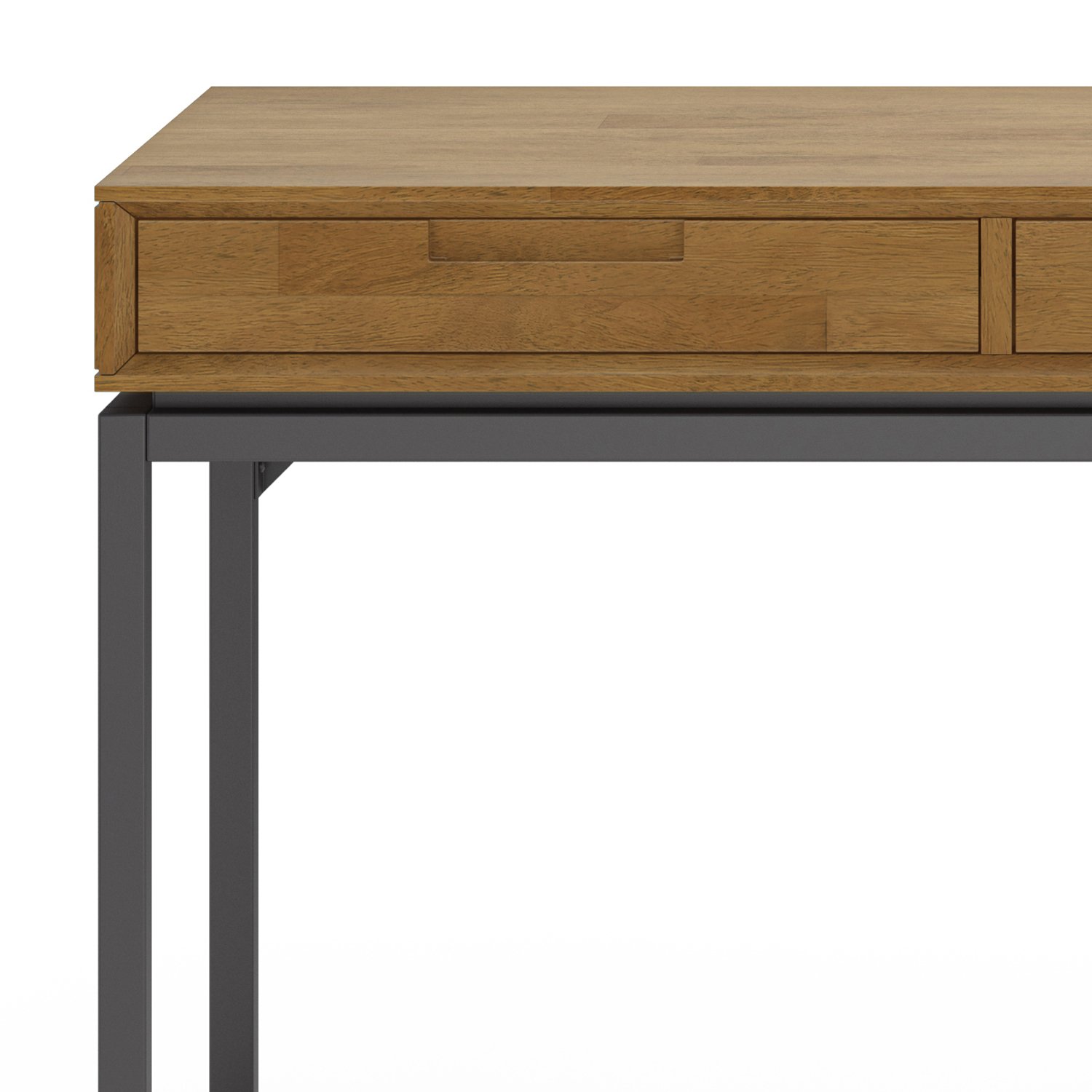Banting - Mid Century Wide Desk - Medium Saddle Brown - Image 9