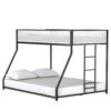 Adam - Twin Over Full Bunk Guard Rail - Black With White Mesh - Image 3