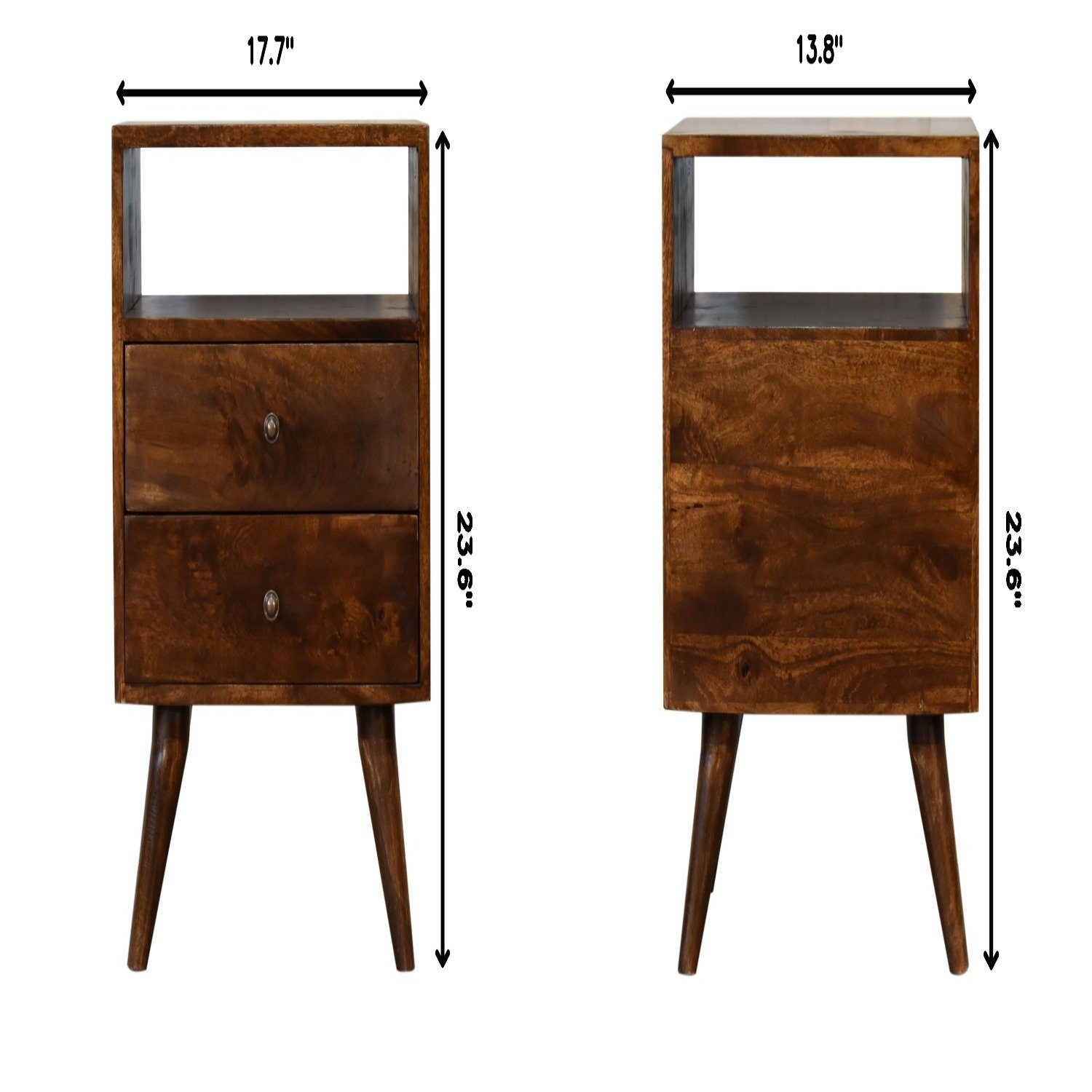 Nightstand - Brown - Image 3