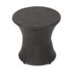 Thrive - Hourglass Rattan Table With No Glass Top - Brown Multi - Image 5
