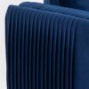 Wenona - Velvet 3 Pieces Living Room Set - Blue - Image 7