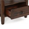 Warm Shaker - End Table - Distressed Charcoal Brown - Image 5
