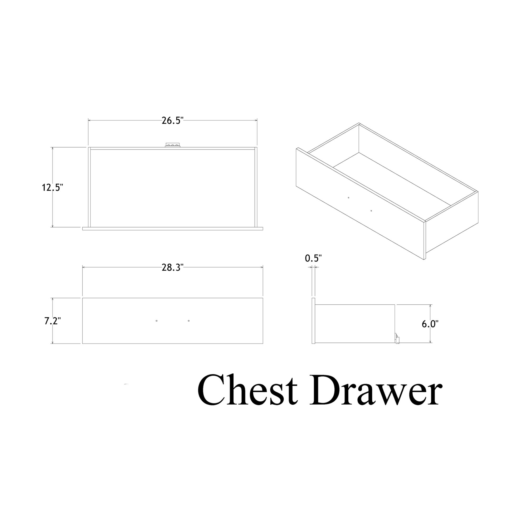 Rover - Chest - Gray - Image 5