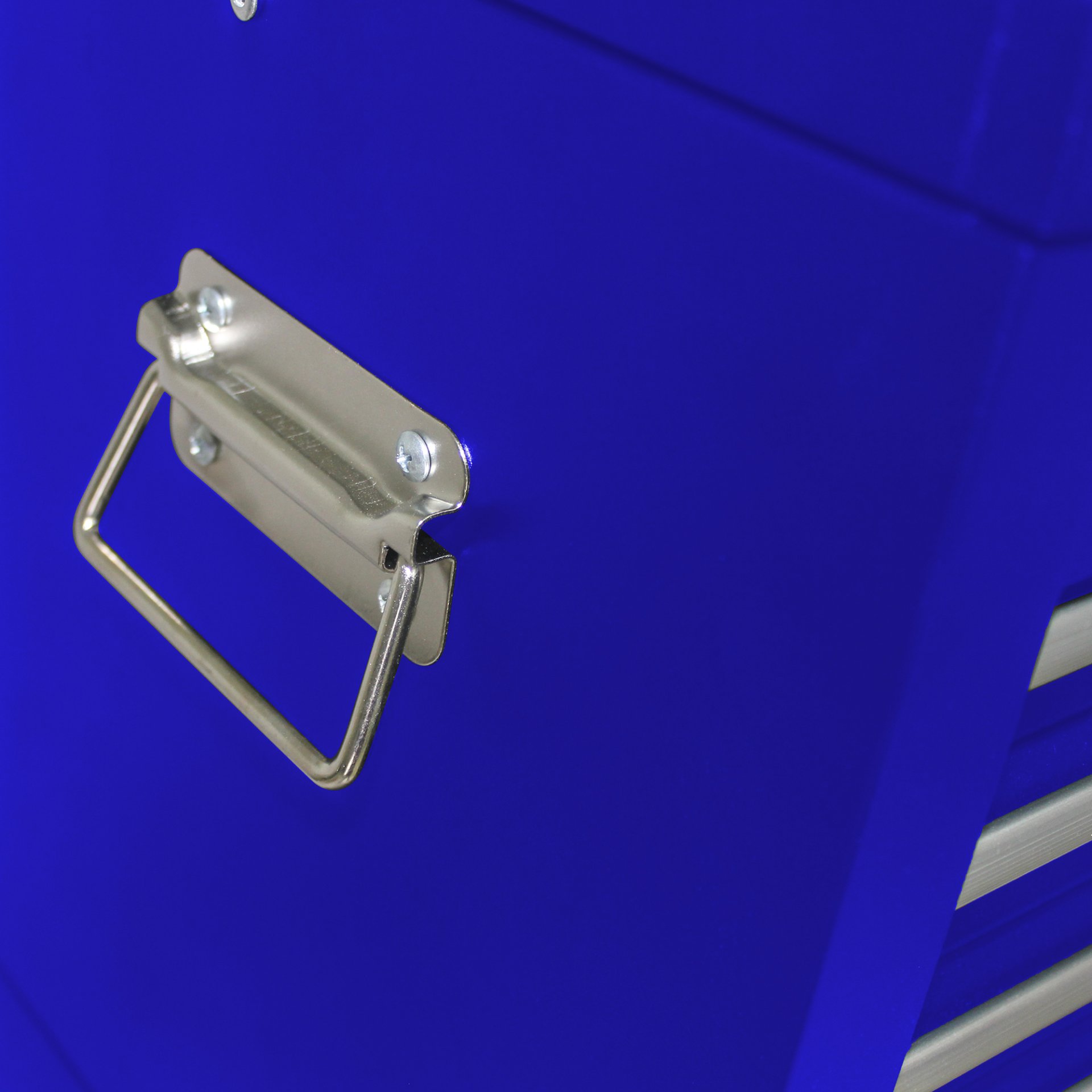 6 Drawer Lockable Tool Cabinet On Wheelsб Steel Rolling Tool Chest With Detachable Toolbox, 2 In 1 Garage Workshop Storage Organizer With 4 Universal Casters - Blue - Image 17