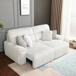 Jaya - Power Motion Sofa With Sleeper & USB Port - Mondo Gray