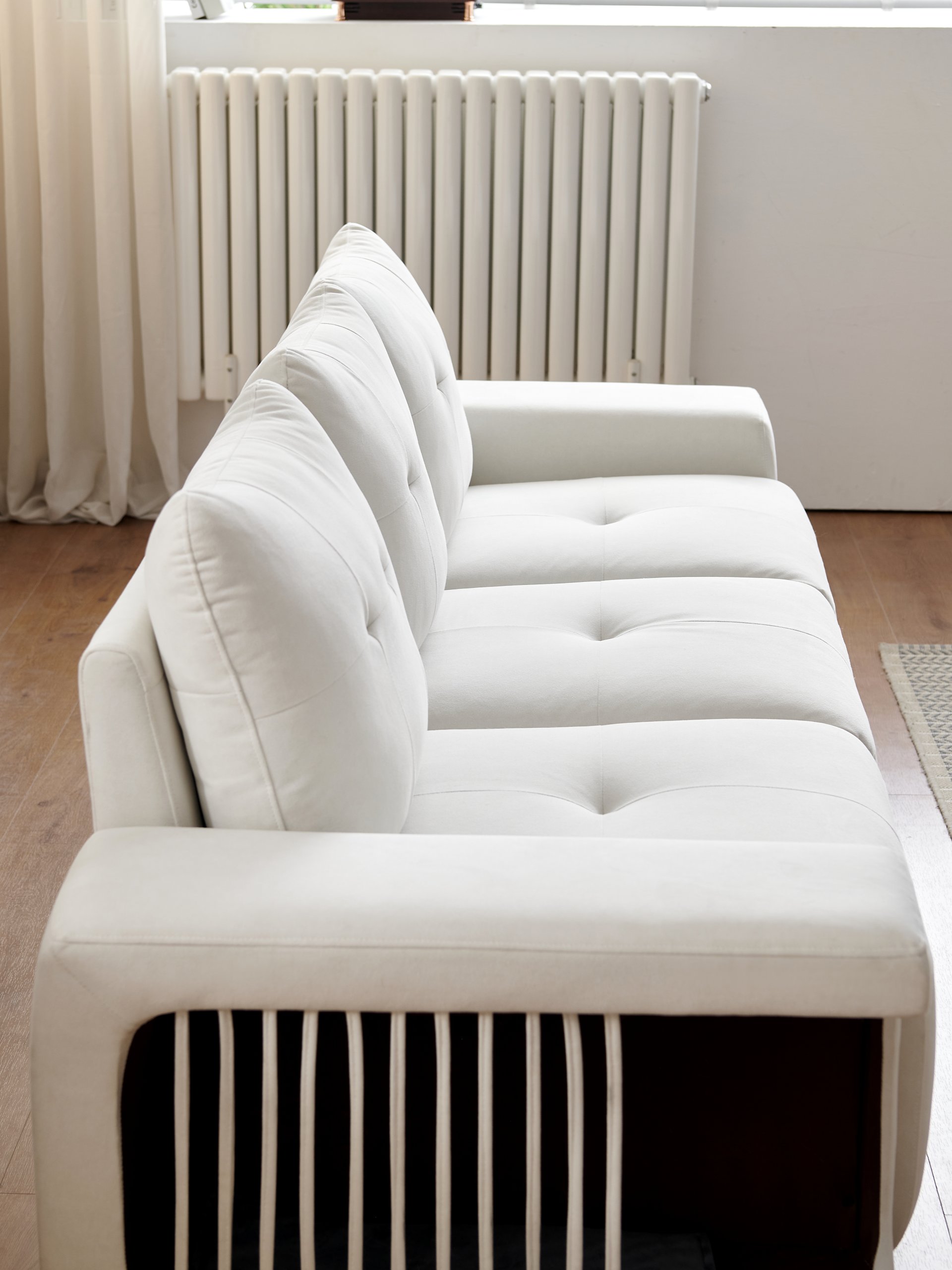 3 Seater Sofa Couch For Living Room, Modern Couches For Small Space, Cat Nest Sofa, For Cat Friendly, Comfy Couch With Waterproof And Cat Scratch Resistant Fabric - Image 20