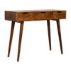 Foldable Mirror Table - Chestnut - Image 2