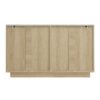 Fluted 6 Drawers Dresser, Double Dresser Chest Of Drawers, Modern Chest Of Drawers With LED, Drawer Organizer For Bedroom, Living Room, Hallway - Natural - Image 12