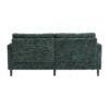 Modern Chenille 2 Seater Sofa With LED Light, USB Charging Port, And Storage Bag - Emerald - Image 24