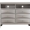 Marilla - Media Chest - Silver Champagne - Image 4