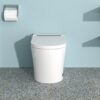 Smart Toilet With Bidet Built In, Auto Open & Close, Elongated Heated Seat, Foot Sensor Flush, LED Display, Warm Water Wash - White - Image 15
