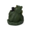 Charming Frog Prince Umbrella Base With Concrete Design - Green - Image 8