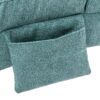 Ergonomic Electric Massage Chaise Lounge With Remote Control, 5 Modes For Relaxation - Teal - Image 24