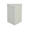 Triangle Bathroom Storage Cabinet With Adjustable Shelves, Freestanding Floor Cabinet For Home Kitchen - Gray - Image 20