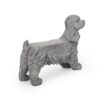 Cocker Spaniel Dog Statue - Gray - Image 10