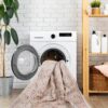 Maval - 2' X 3' Washable Area Rug - Beige - Image 3