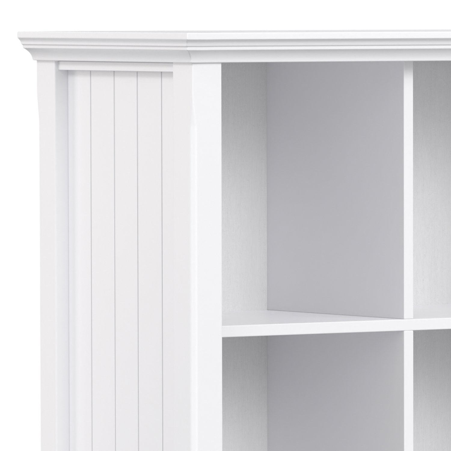 Acadian - 9 Cube Bookcase And Storage Unit - White - Image 9