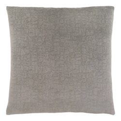 Pillow Square, Insert Included, Decorative Throw, Hypoallergenic - Gray