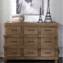 Adams - Anqtique Dresser - Brown Oak
