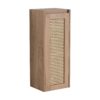 Contemporary Wall Mounted Bathroom Vanity With Resin Sink And 2 Side Cabinet - Imitative Oak - Image 16