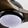 Ceiling Fan, Indoor Outdoor Ceiling Fan With Light With Remote Control, Noiseless Reversible Motor, 6 Speed, 3 Color, For Patio Living Room, Bedroom, Office, Indoor - Matte Black - Image 20